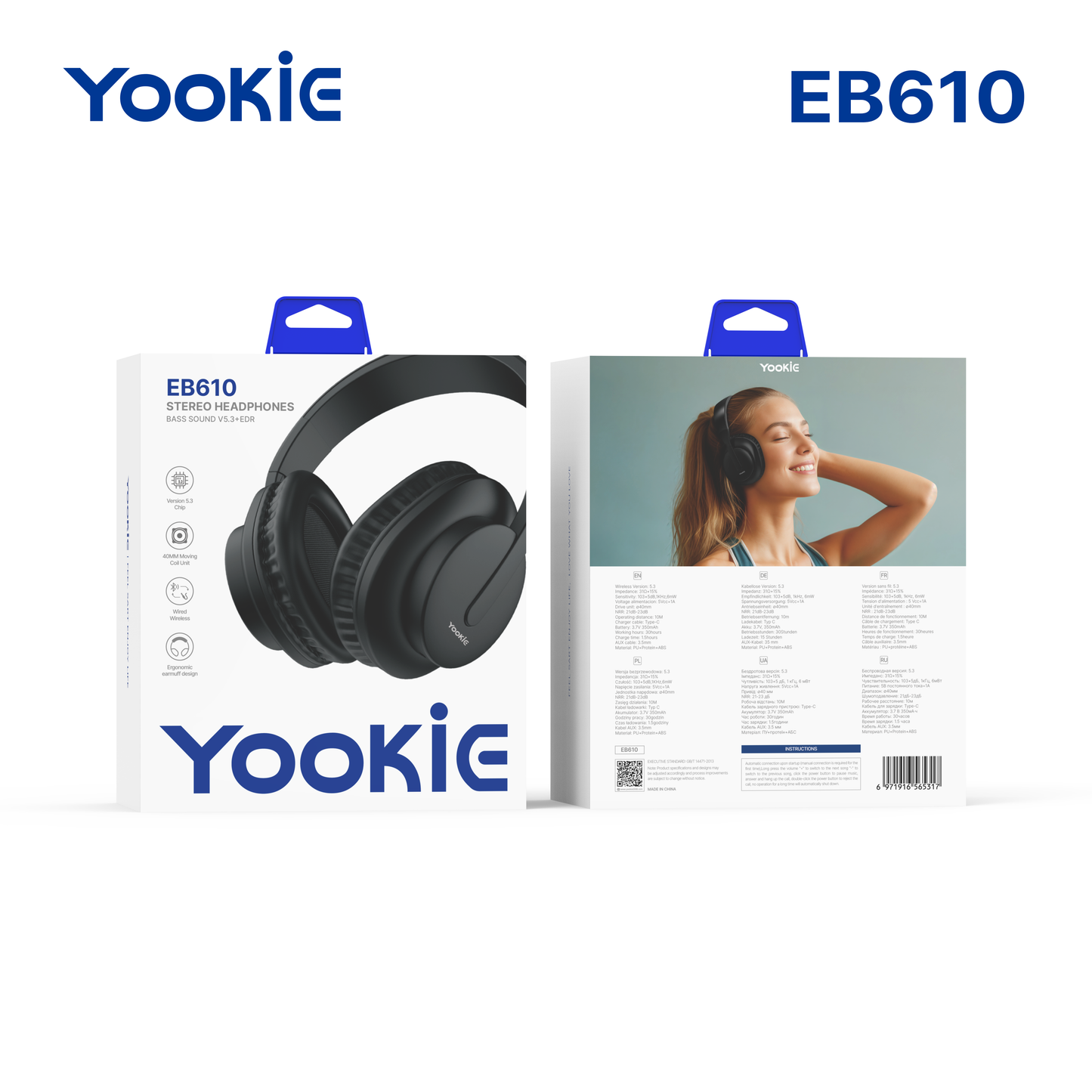 Diadema de sonido EB610