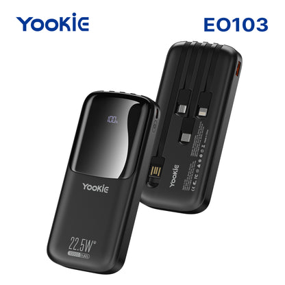 Power Bank Yookie EO103 | 10000mAh Carga Rápida