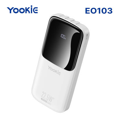 Power Bank Yookie EO103 | 10000mAh Carga Rápida