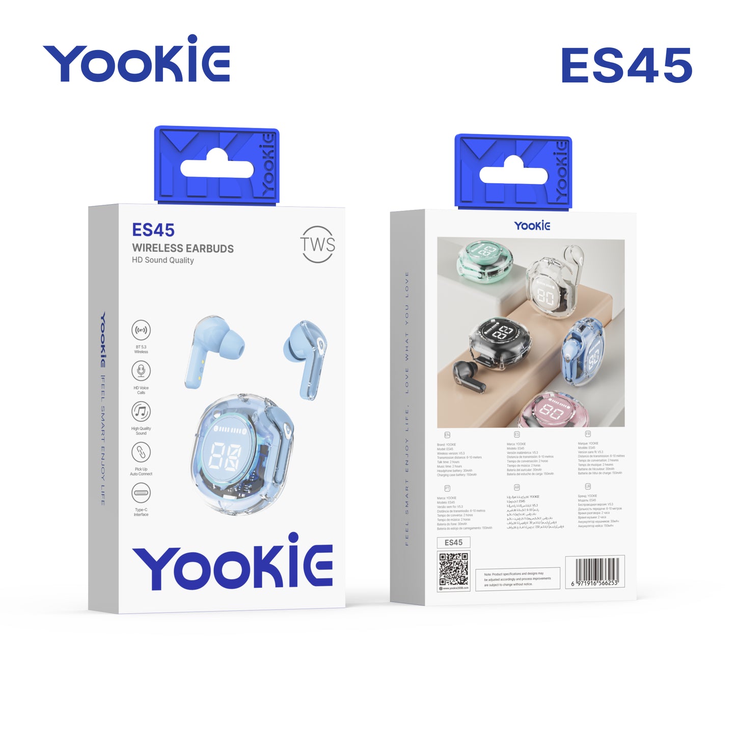 Audífonos Inalámbricos | Yookie ES45