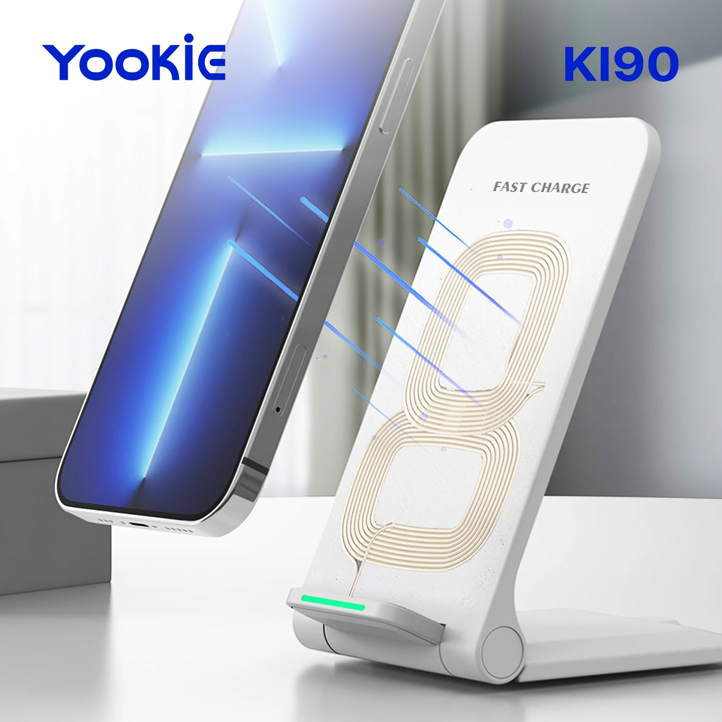 Soporte Cargador Inalámbrico | Yookie KI90