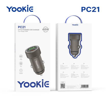 Cargador carga rápida de carro | YooKiE PC21 48W