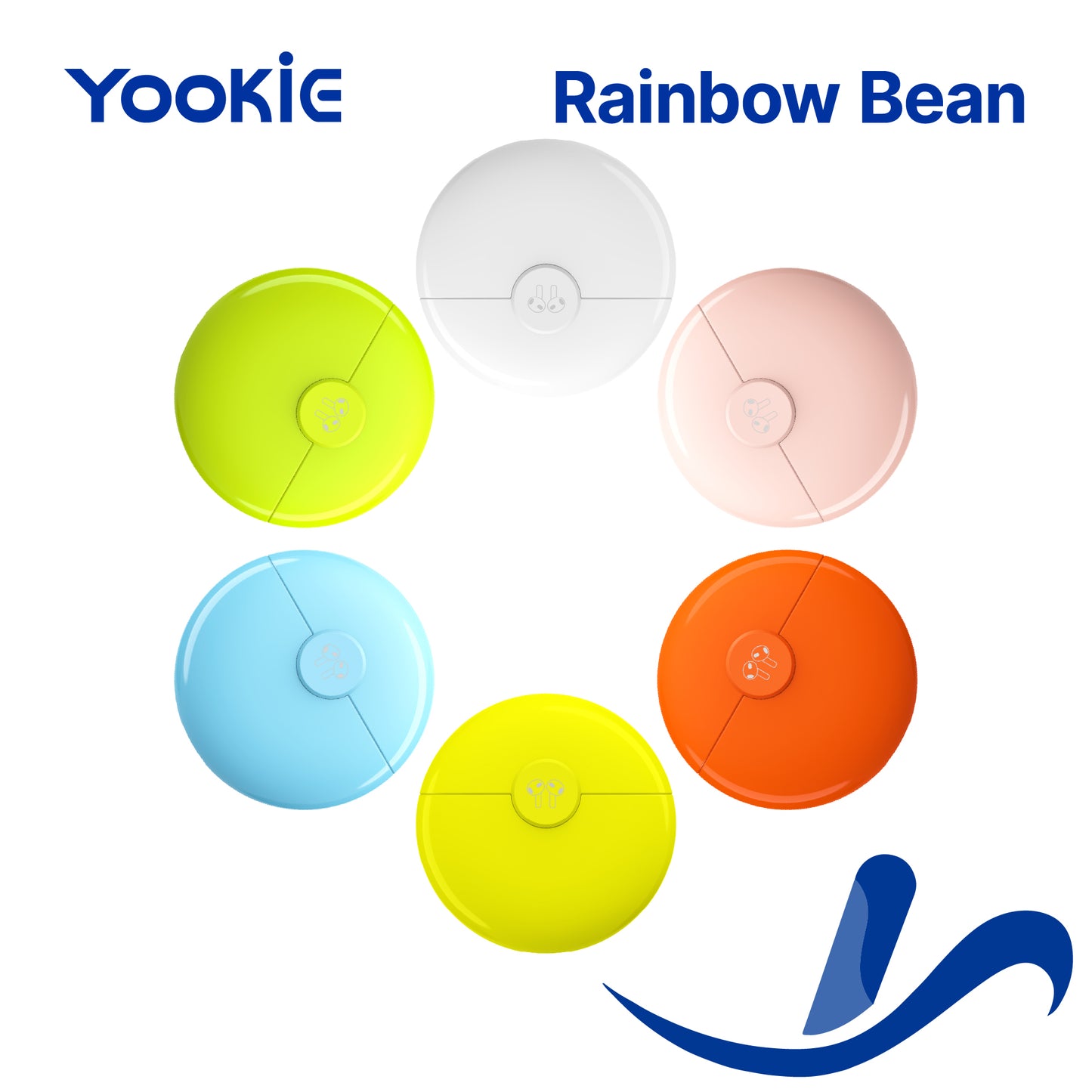 Audífonos Rainbow Bean