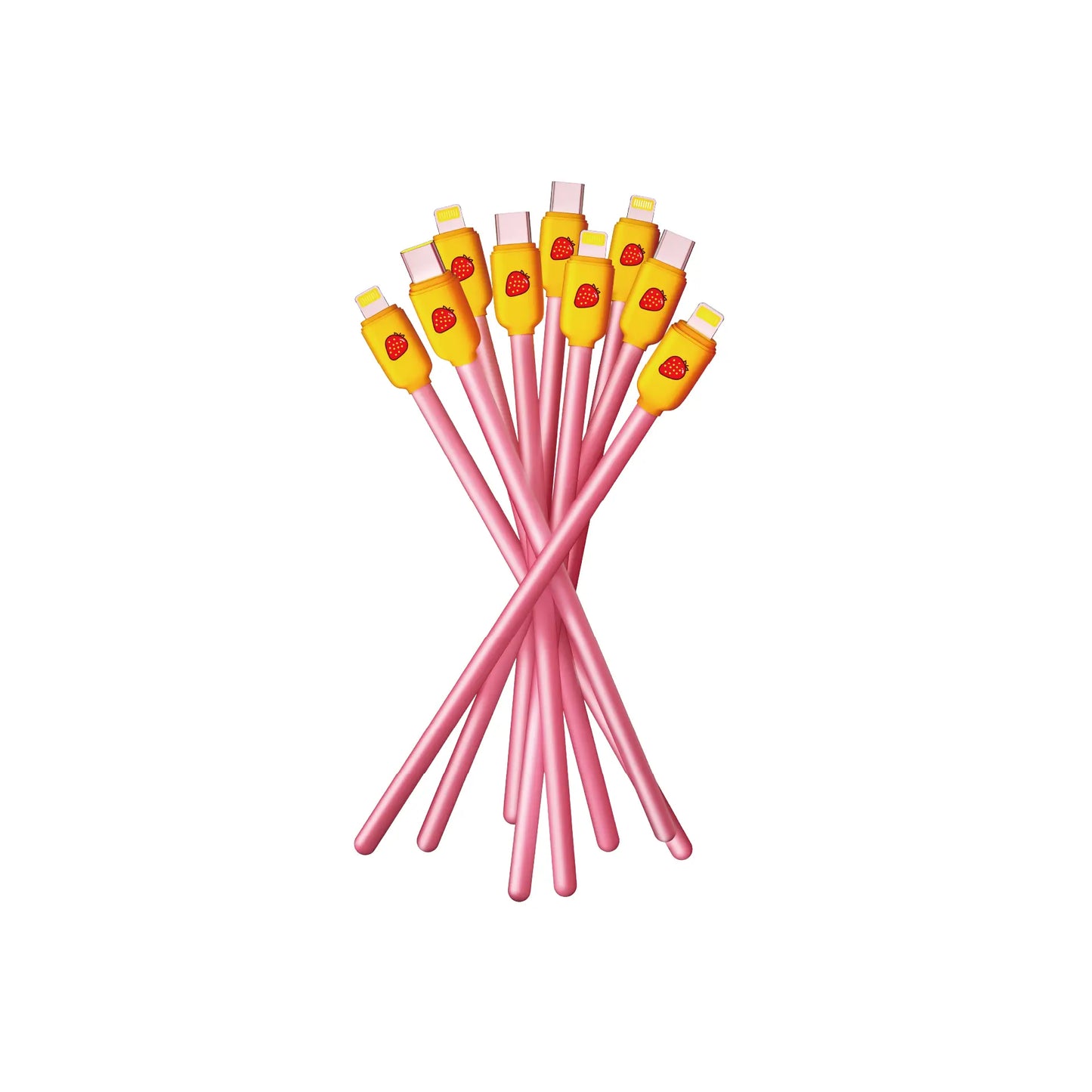 Cable de datos de carga | Yookie Strawberry Bar Sweeten