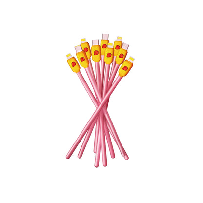 Cable de datos de carga | Yookie Strawberry Bar Sweeten