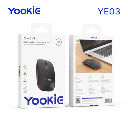 Mouse Inalámbrico LED | Yookie YE03